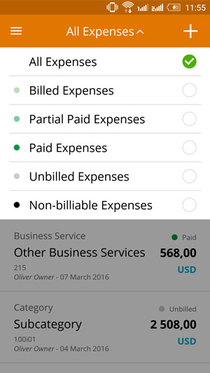 Tax-related business expenses categories