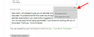 Text Block Templates Zistemo Knowledge Base