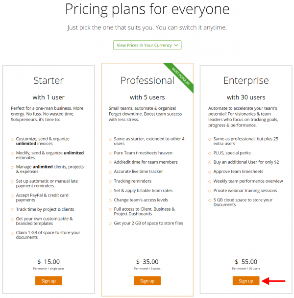 Subscription plan buying – Zistemo Knowledge Base