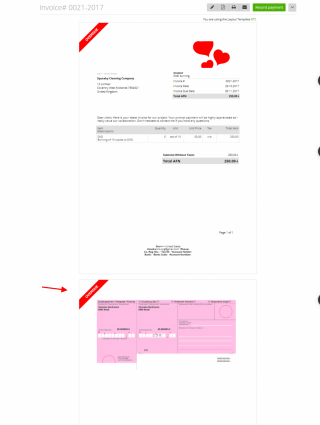 Bank Transfer Slip – Zistemo Knowledge Base