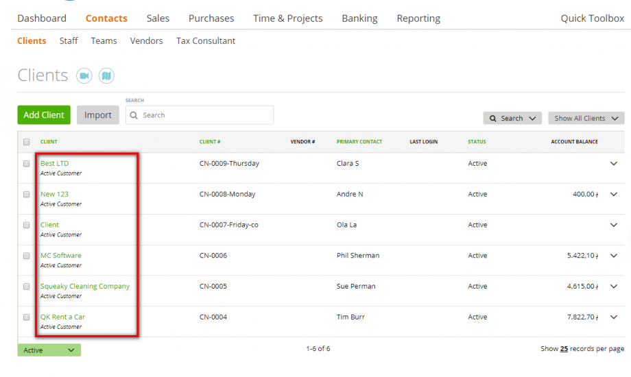 Client’s Dashboard – Zistemo Knowledge Base
