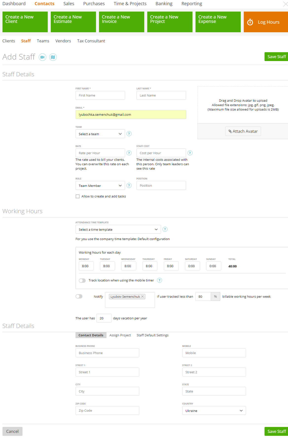 Staff Members, Roles and Permissions – Zistemo Knowledge Base