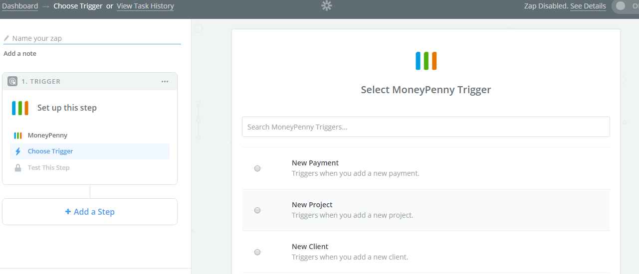 Zapier BETA – Zistemo Knowledge Base