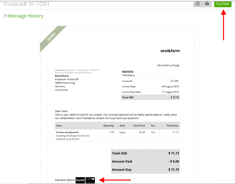 Payments Made by Clients – Zistemo Knowledge Base