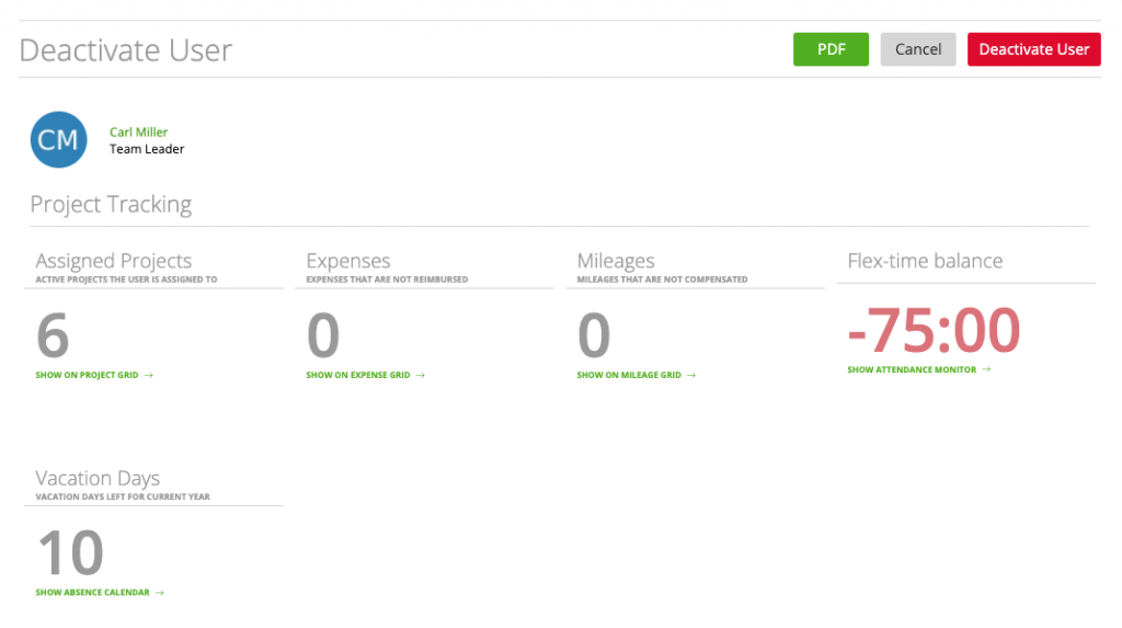 Deactivate Staff/User – Zistemo Knowledge Base