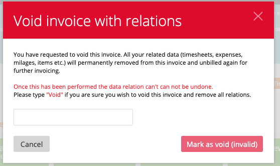 Void Invoice Zistemo Knowledge Base