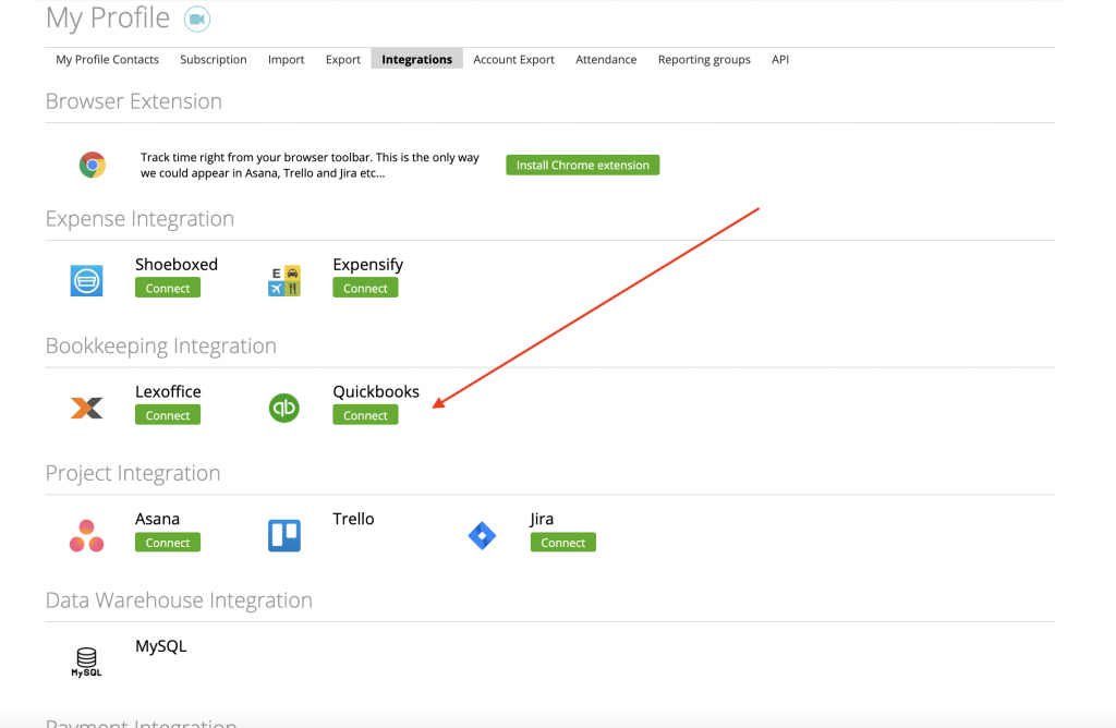 Quickbooks Integration – Zistemo Knowledge Base