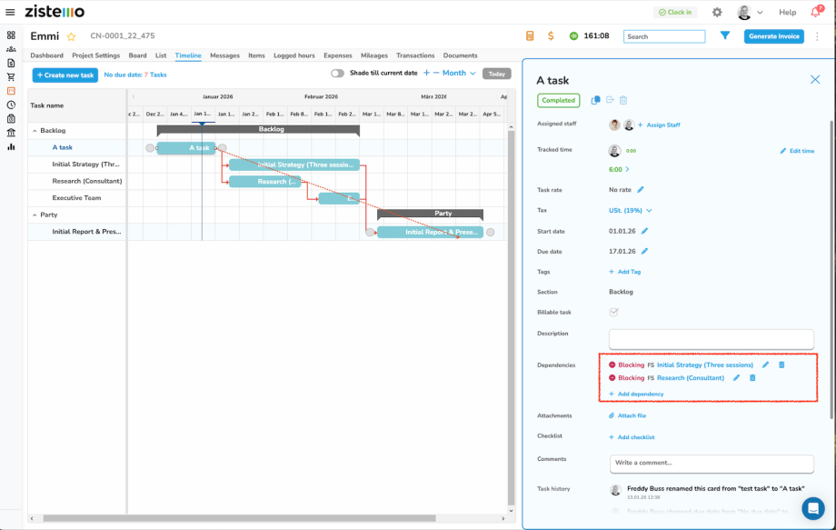 Timeline – Zistemo Knowledge Base